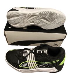Puma Fusion Nitro Adults Size 8 color black/green-glare