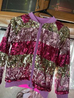 Cat &jack Sequin Jacket Size 14-16