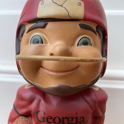 UGA University Of Georgia Dawgs 8" Retro Bobble Head Figurine- RARE. Condition is pre owned and is overall in very solid and respectable shape. The bo