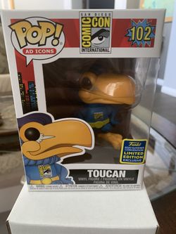 AD ICONS Toucan SDCC 2020 funko pop
