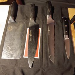 Kitchen Knife Roll & Sheathes
