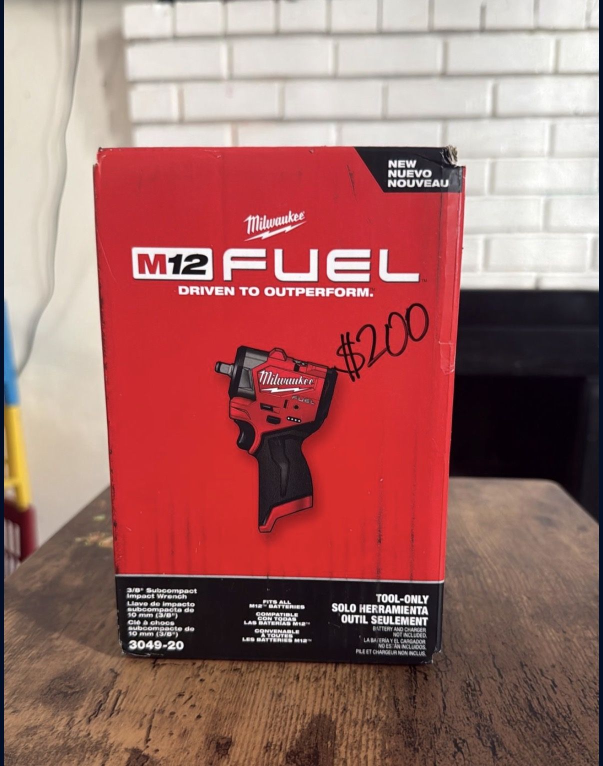 Milwaukee 3/8” Subcompact Impact Wrench