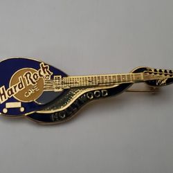 Hard Rock Cafe Hollywood Guitar Pin 