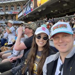 PADRES DIAMOND BACKS TUESDAY 7/8 - SEC 132 ROW B