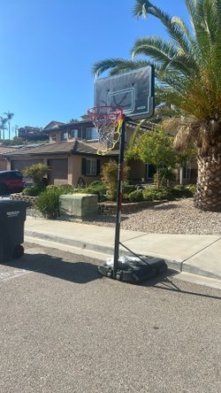 Adjustable Basketball Hoop
