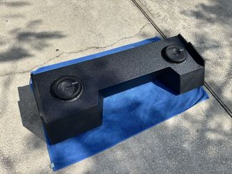 Dodge Ram Memphis Audio Dual Subwoofer Enclosure