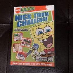 Nickelodeon Trivia Challenge Game $12