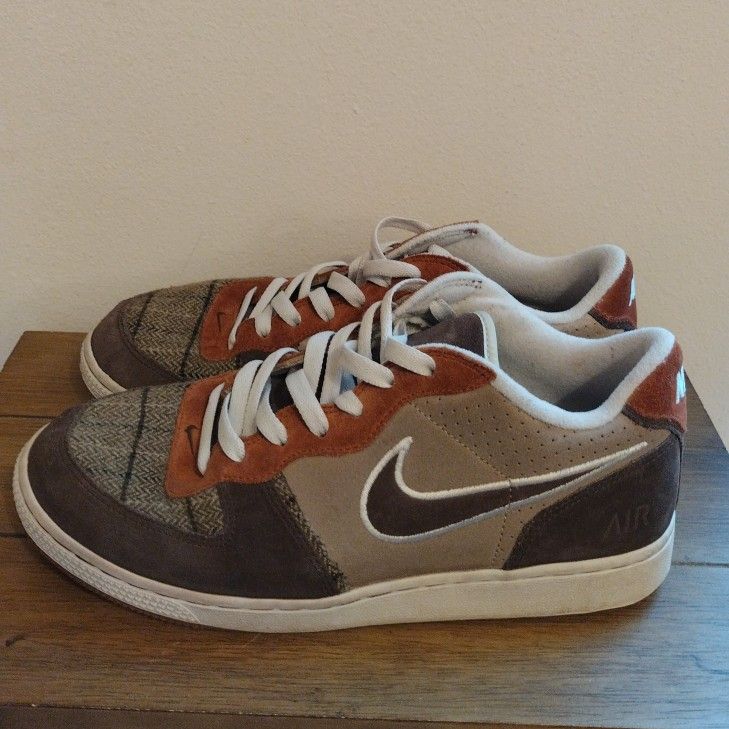 Nike Air Zoom Infiltrator A Sneakers Size 9 Men's Preowned Cognac