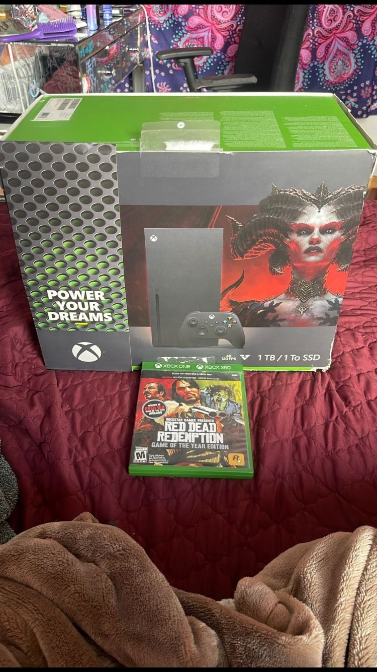 Xbox One Series X 1TB storage