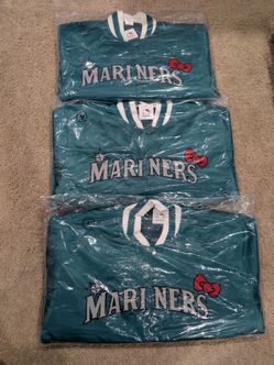 MLB Mariners Hello Kitty Night 2026 bomber jacket teal S M L