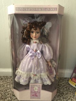 Porcelain doll Rebecca. Collectible momories