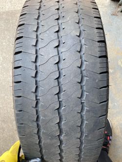 1) 235/65/16C GTRadial MaxMiler Pro Tire  Low Range E  Tread measures about 7/32  DOT 4624  $50 for 1  I carry other sizes as well