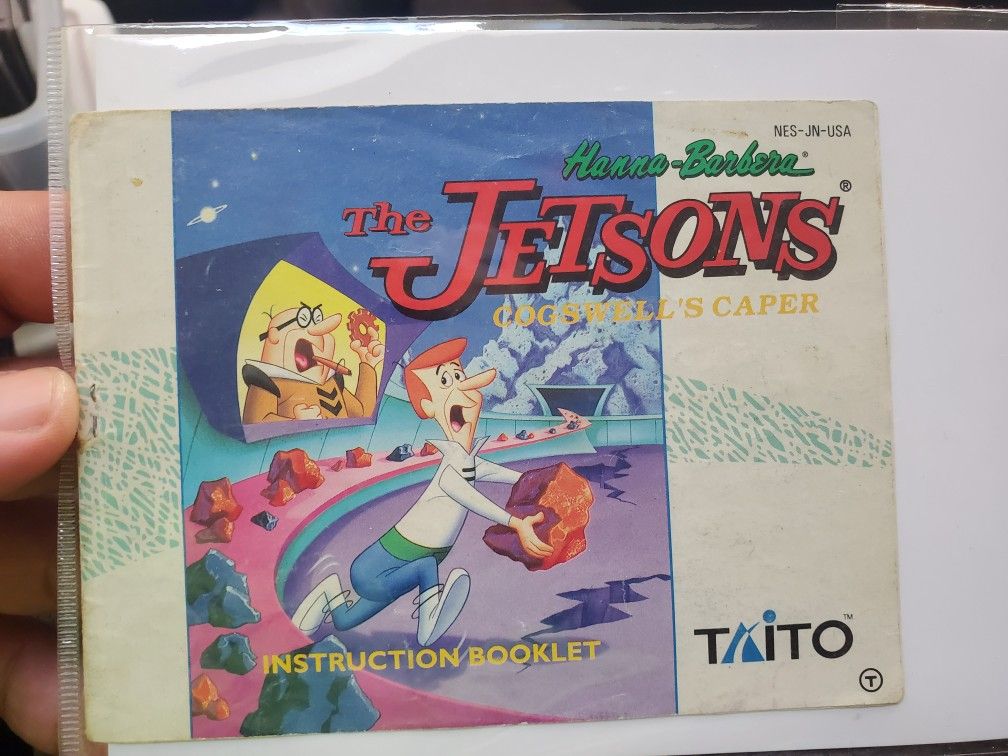 The Jetsons - Cogwell's Caper <Instructional Booklet>