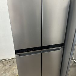 Whirlpool Stainless Steel Counterdepth 4 Door Refrigerator Ice Works 