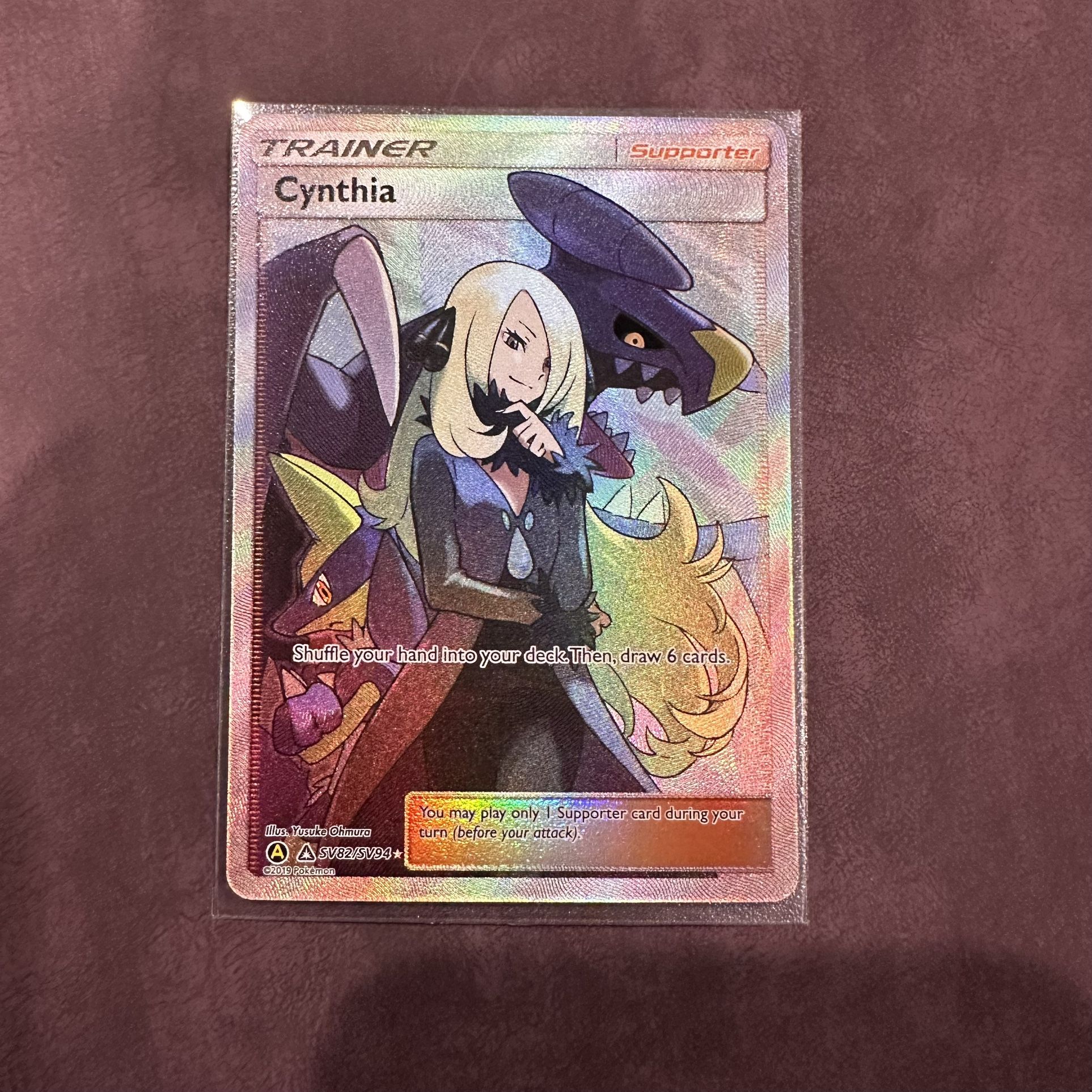 Cynthia SV82/SV94 - Hidden Fates Shiny Vault