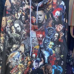 Halloween Horror Character Hoodie
