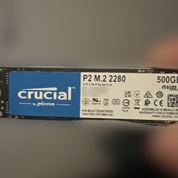 Crucial 500GB NVME SSD