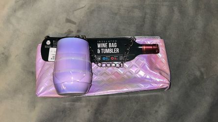 Wine bag & tumbler set