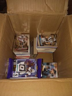 Mixed Sports Trading Cards Lot with Donruss Optic Pack