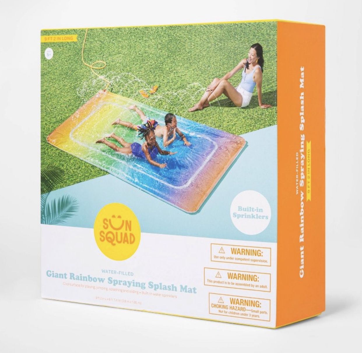 TikTok Sun Squad Rainbow Blobz Water Slide Mat! Seen On TikTok!!