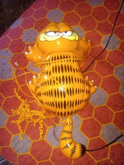 Garfield Wall phone and alarm clock