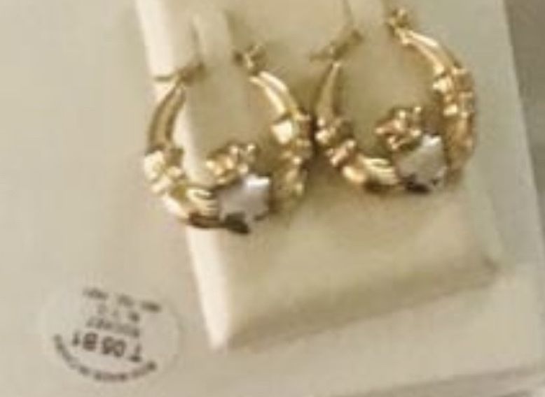14 K Gold And Silver