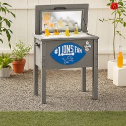 Local Sports Wood Cooler