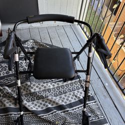 Rolling Walker with Seat – Like New