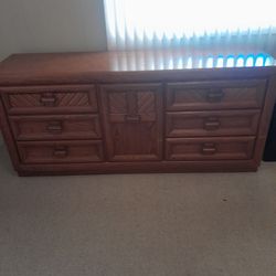 MCM Dresser And Mirror