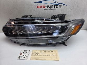 2brokentabs 2018 - 2019 - 20 - 2022 HONDA ACCORD LEFT DRIVER LED HEADLIGHT OEM AY73130