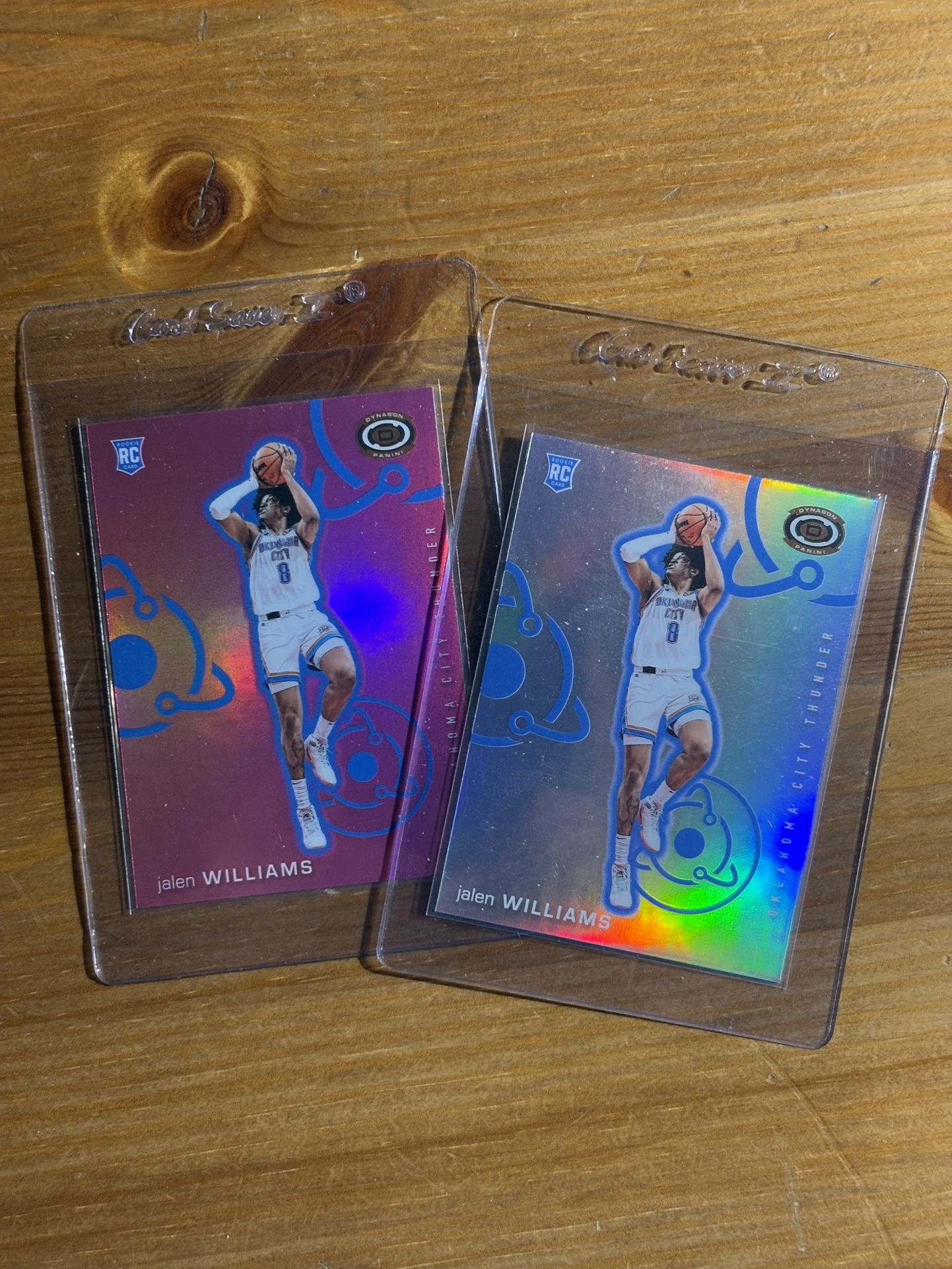 Jalen Williams Dynagon Rookies - Pink & Silver RC