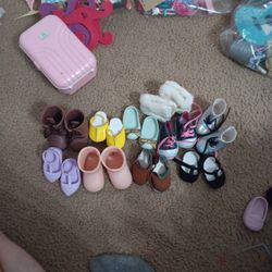 American Girl Doll Shoe Lot