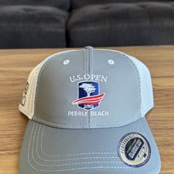 U.S. Open 2019 Pebble Beach Golf Hat – NEW with Tag – Winter Grey Mesh Back 
