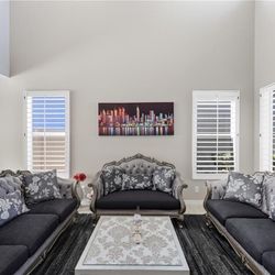 Victorian luxury sofa sets  (3)