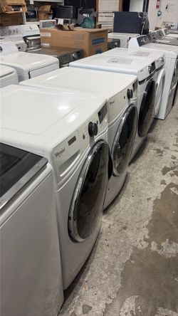 Whirlpool gas dryer and washer stackable