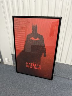 Framed ‘The Batman’ Movie Poster