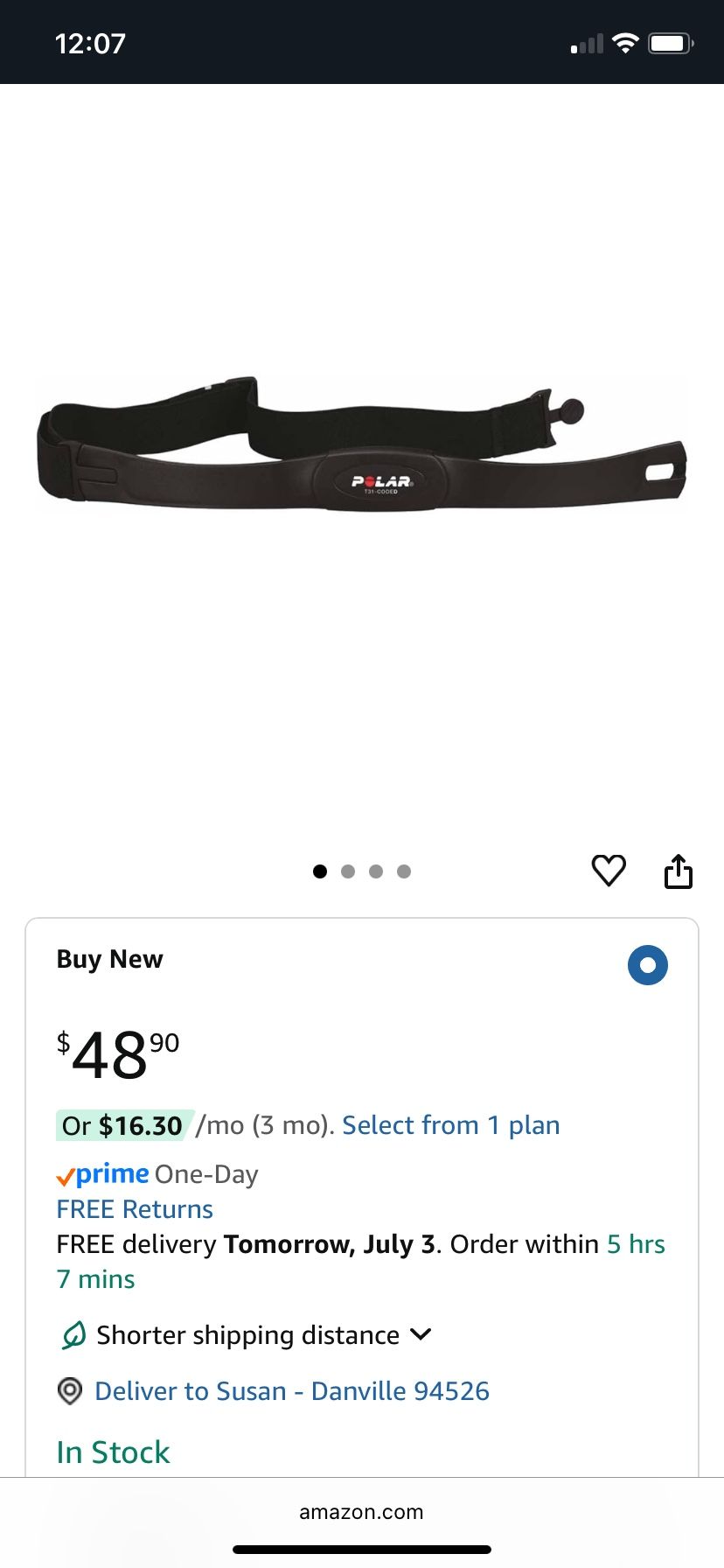 Polar Heart Rate Monitor