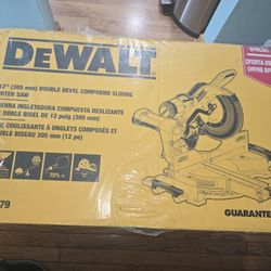 
DEWALT
15 Amp Corded 12 in. Double Bevel Sliding Compound Miter Saw, Blade Wrench and Material Clamp