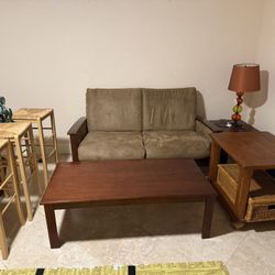 Sofa/coffee table/stools/end tables