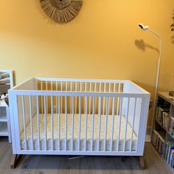 Crib and Breathable Mattress 