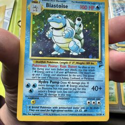 Blastoise 2nd Edition Base Set 2/130