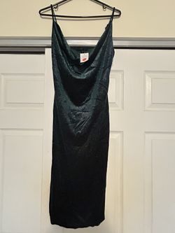 Green Glittered Dress