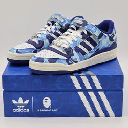 Bape adidas forum size 8