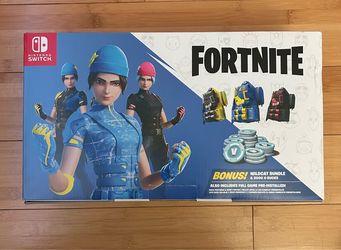 Nintendo Switch Fortnite Wildcat Bundle Brand New In Box *NO CODE* Read