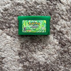 Pokemon Leafgreen For Nintendo Gameboy Advance