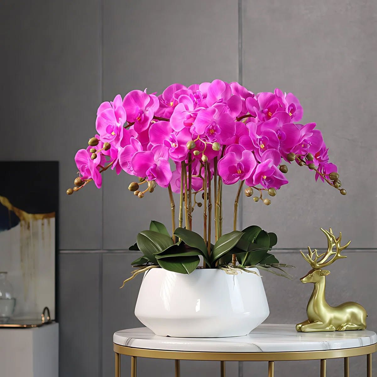 Artificial Orchid Arrangement