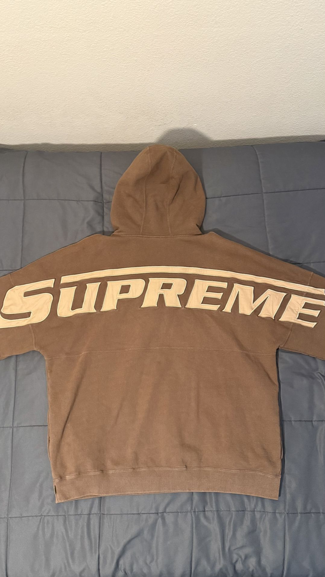 Supreme Wrapped Half Zip Hooded Sweatshirt