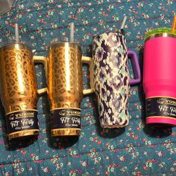 40 Oz Insulated Cups With Handles