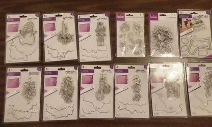Scrapbooking Stamp & Die Sets - New in package - See description