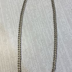 18k Silver Chain 